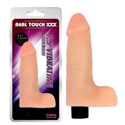 Вибратор для чувствительной кожи Real Touch XXX 7,5' cock №01 из Extreme Skin, 17,5х4-4,5см