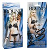 Фиксаторы запястий к бедрам Bound by Diamonds™, винил с кристаллами