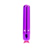 Мини-вибратор Crystal Bullet 2, с кристаллами, розовый, 8,5х1,5см