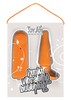 Анальная вибро-пробка Funky Vibrating Buttplug orange 10х3см