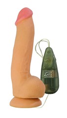 Реалистичный вибратор Max Vibrating Cock & Balls™ из Futurotic®, телесный, 22х5,5см