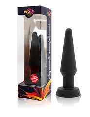 Анальная пробка Anal plug mini, черный силикон, 11х2,8см
