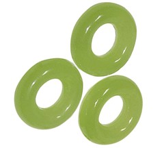 Кольца для эрекции Glow in the dark Love Rings, 3 шт, d1,5см