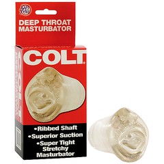 Прозрачное глубокое горло Colt, 11х6см