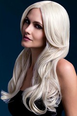 Парик Fever Khloe blonde, long wave with centre parting (temp до 120°C), блондинка, 66см