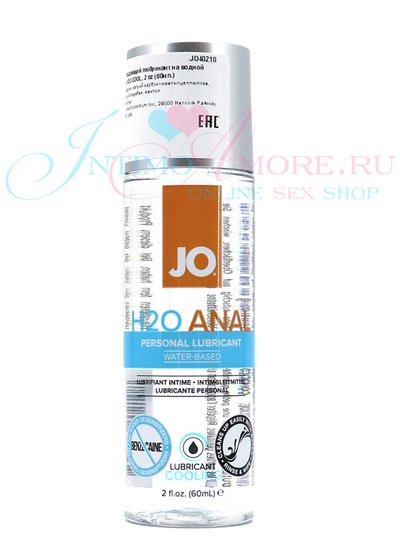 Лубрикант JO® H₂O anal original cooling (охлаждающ), 60мл