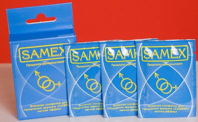 Салфетки Samex с пролонгирующим эффектом