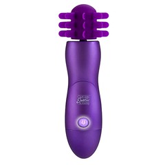 Ротационный массажер Body & Soul™ Captivation™ для клитора, 3 скор, фиолетовый, 19х4,5см