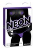 Вибротрусики Neon™ с доступом и Пэстисы, неоновый фиолетовый, S/L(40-50р)