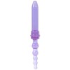 Двусторонний анальный стимулятор SpectraGels - Anal & Smooth Tool, 35см