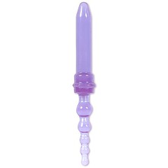 Двусторонний анальный стимулятор SpectraGels - Anal & Smooth Tool, 35см
