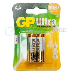 Батарея GP 15Aup-CR2 Ultra AA 2шт