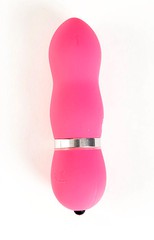 Вибратор Sexus Funny Five, розовый, 10х2,7см