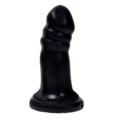 Анальный фаллос TitanMen Medium Big Stuff 7', черный, 18х5см