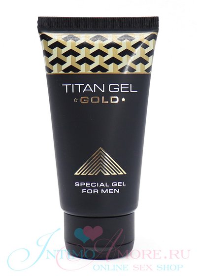 Мужской Titan Gel Gold (вербена, гиалурон, ментол) для джелкинга, 50мл, годен до 12.23г