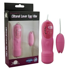 Вибростимулятор клитора Clitoral Lover, 5 реж, розовый, 4,3х1,9см
