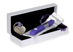 Клиторальный мини-вибратор Qvibry®, силикон, 7 режимов, USB аккумулятор-3 часа, 12х1,5см