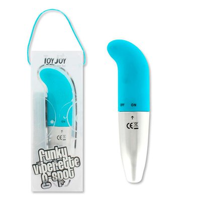 Вибратор-мини "G-Spot" синий Funky Viberette Blue, 12,5см