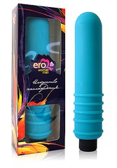 Вибратор Silicone Michael Vibe бирюзовый, 18х4см