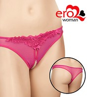Розовые открытые трусики, XS/M (40-46р.)