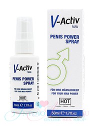 Мужской возбуждающий спрей V-Activ penis power, 50мл, годен до 07.29г