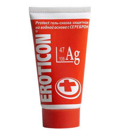 Защитный гель-лубрикант с серебром Eroticon® Protect, 50мл