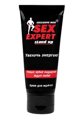 Крем Exclusive men™ Sex Expert stand up для быстрой эрекции (с аргинином), 40г