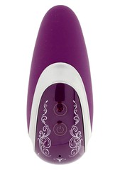 Интимный массажер Vibe Therapy® Discreet, 7 режимов, фиолетовый, 10,6х4,5см