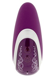 Вибро-массажер для клитора Vibe Therapy® Discreet, 7 режимов, фиолетовый, 10,6х4,5см