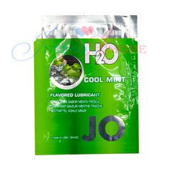 Съедобный лубрикант JO H₂O CoolMint Delight (Мята), пробник 3мл