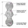 Прозрачный мастурбатор Crystal Clear Stimulator Pipedream Extreme® toyz, глухой тоннель,14х5см