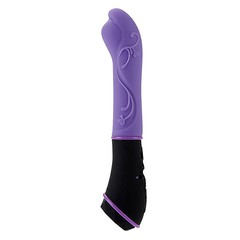 Вибратор для G-точки Tantric Aura™ Massagers, 10 режимов, сиреневый силикон, 19х3см