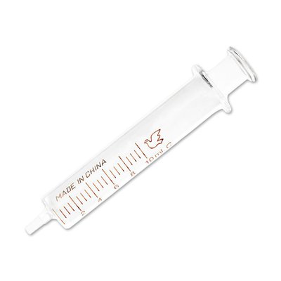 Стеклянный шприц Lux Lab для медицинского фетиша, 10мл