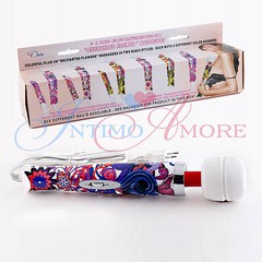 Супер-мощный вибромассажер "Enchanted Flower" (220V), 31,5х5,5см