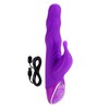 Вибратор с подзарядкой Body & Soul™ Rechargeable Lover™, 3 мотора, 7 режимов, фиолетовый силикон