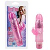 Мощный мини-вибратор First Time™ Bunny Teasers, 9 реж, 14,5х3,5см