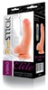Вибратор Real Stick Elite на присоске, Soft Skin, 7 режимов, 16х4-4,5см