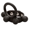Эрекционное кольцо Weighted C-Ring Ball Stretcher™, утяжелитель д/мошонки, силикон, груз 57г/d3,8см