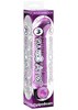 Фиолетовый гелевый G-вибратор Jelly Gems №3 purple, 21см
