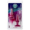Набор анальных пробок Radiant Gems™ Trainer Kit, розовые, 14,5х4,3/11,7х2,3см