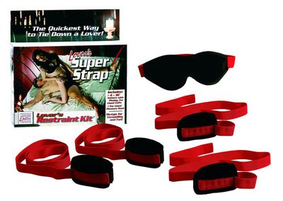 БДСМ набор для привязывания Lover's Super Strap ® - Lover's Restraint Kit™