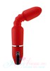 Большой анально-вагинальный массажер Toyfa Black&Red, 10 мощных режимов, красный, 28х4,2см