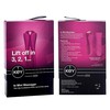 Мини-вибратор Key™ Io Mini Massager, 5 режимов, розовый силикон, 10,9х2,5см