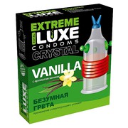 Презервативы Luxe Extreme Безумная Грета, Vanilla, 180х52, 1шт, годен до 09.26