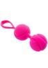 Массажные вагинальные шарики iGox Lala, розовый силикон, d3,6см/83г