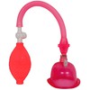 Женская вагинальная помпа Pink Pussy Pump, розовая, 8,8х5,8см