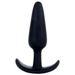 Анальная пробка для ношения Mood naughty, большая, черный силикон, 12х3см
