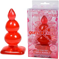 Пробка Gum drops triple bubble. Красная