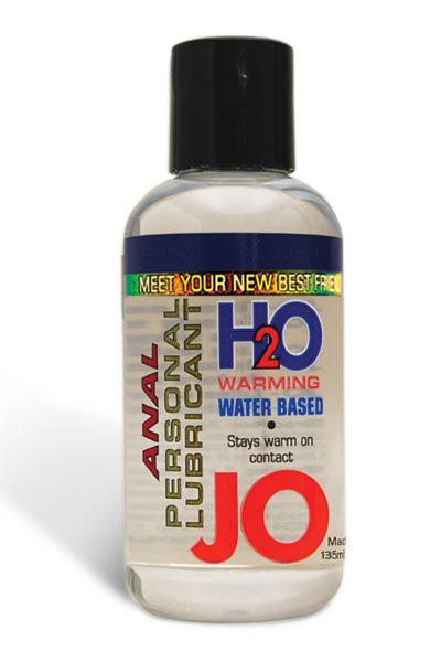 Обезболивающий анальный лубрикант JO H₂O Water Based Warming, согревающий, 135мл