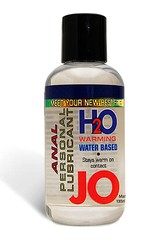Обезболивающий анальный лубрикант JO H₂O Water Based Warming, согревающий, 135мл